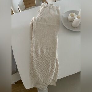 Aerie waffle knit joggers - size small short length